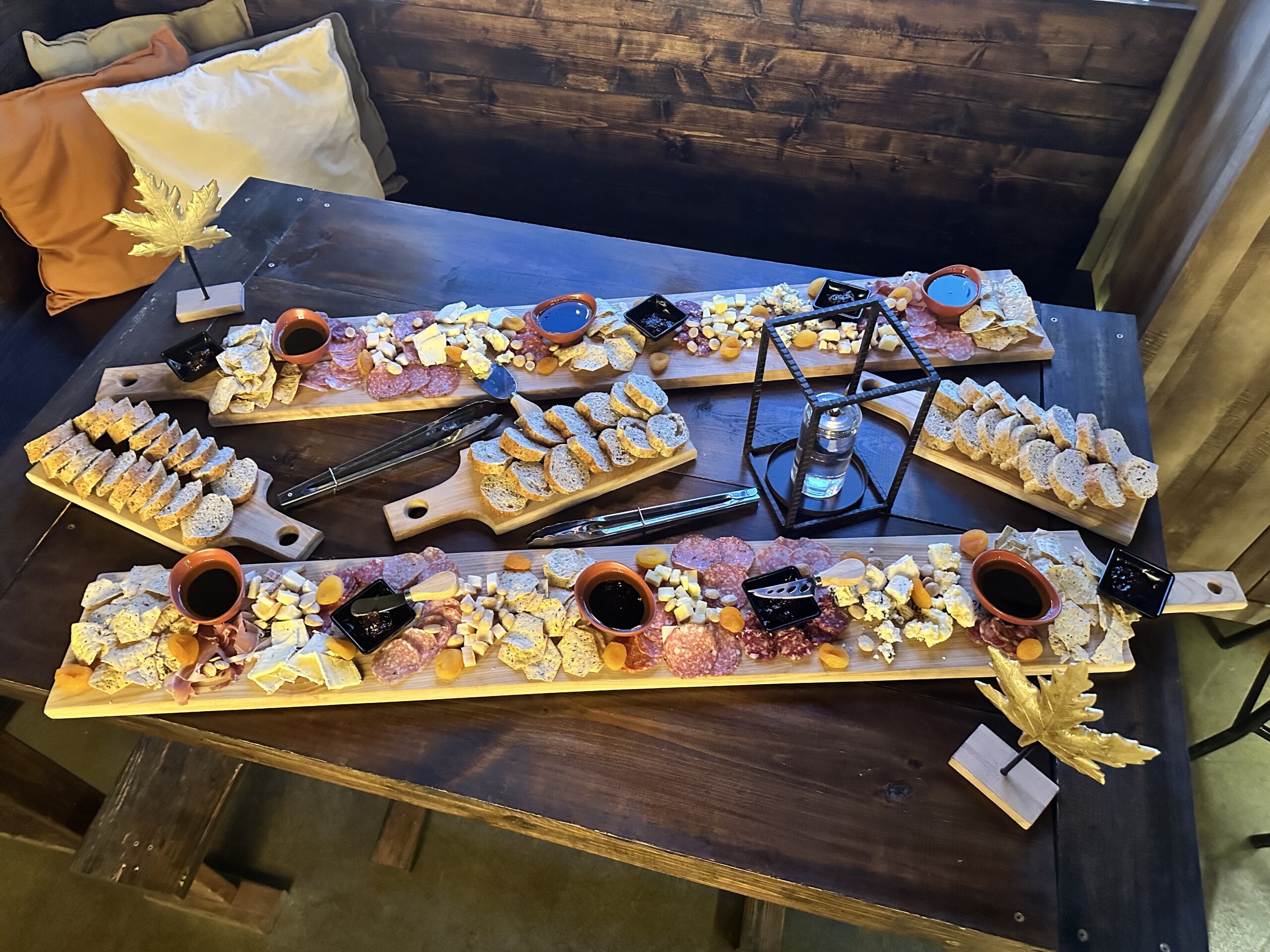 Private Parties: Dine on crafted charcuterie boards for your special event.