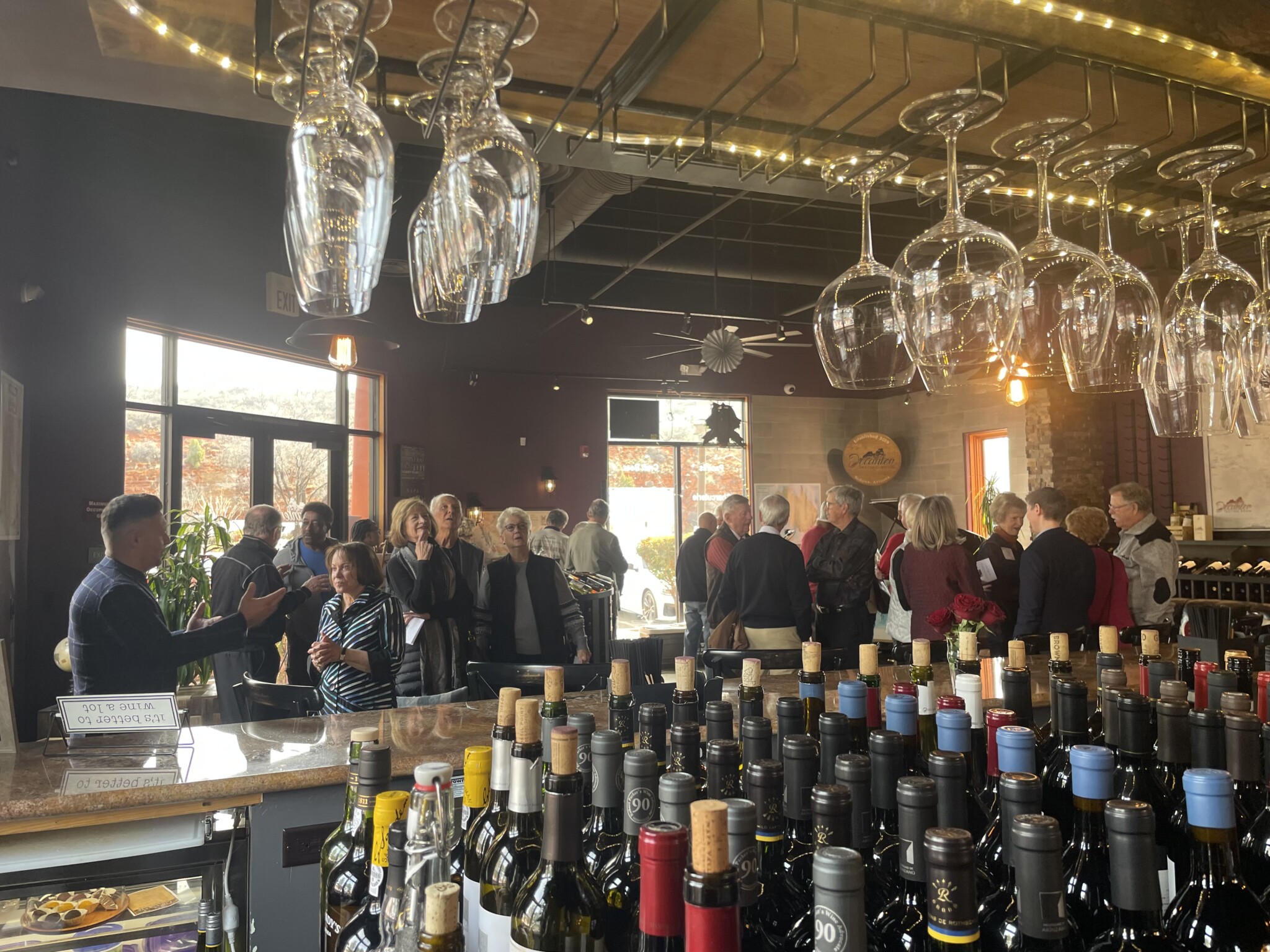 Private Dining Parties Sedona AZ Decanter Tasting Room