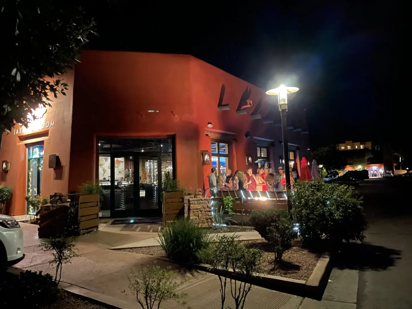 Private Parties: Host your special event on the patio at Decanter Tasting Room in Sedona, Arizona.